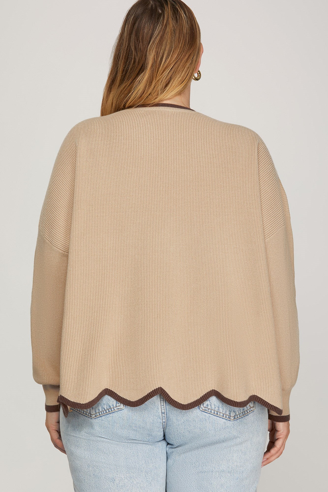 PS-Mocha W/Brown Trim