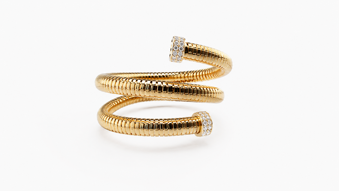 Gold Bling Cuff