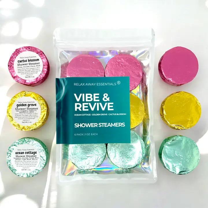 Vibe and Revive Shower Steamers