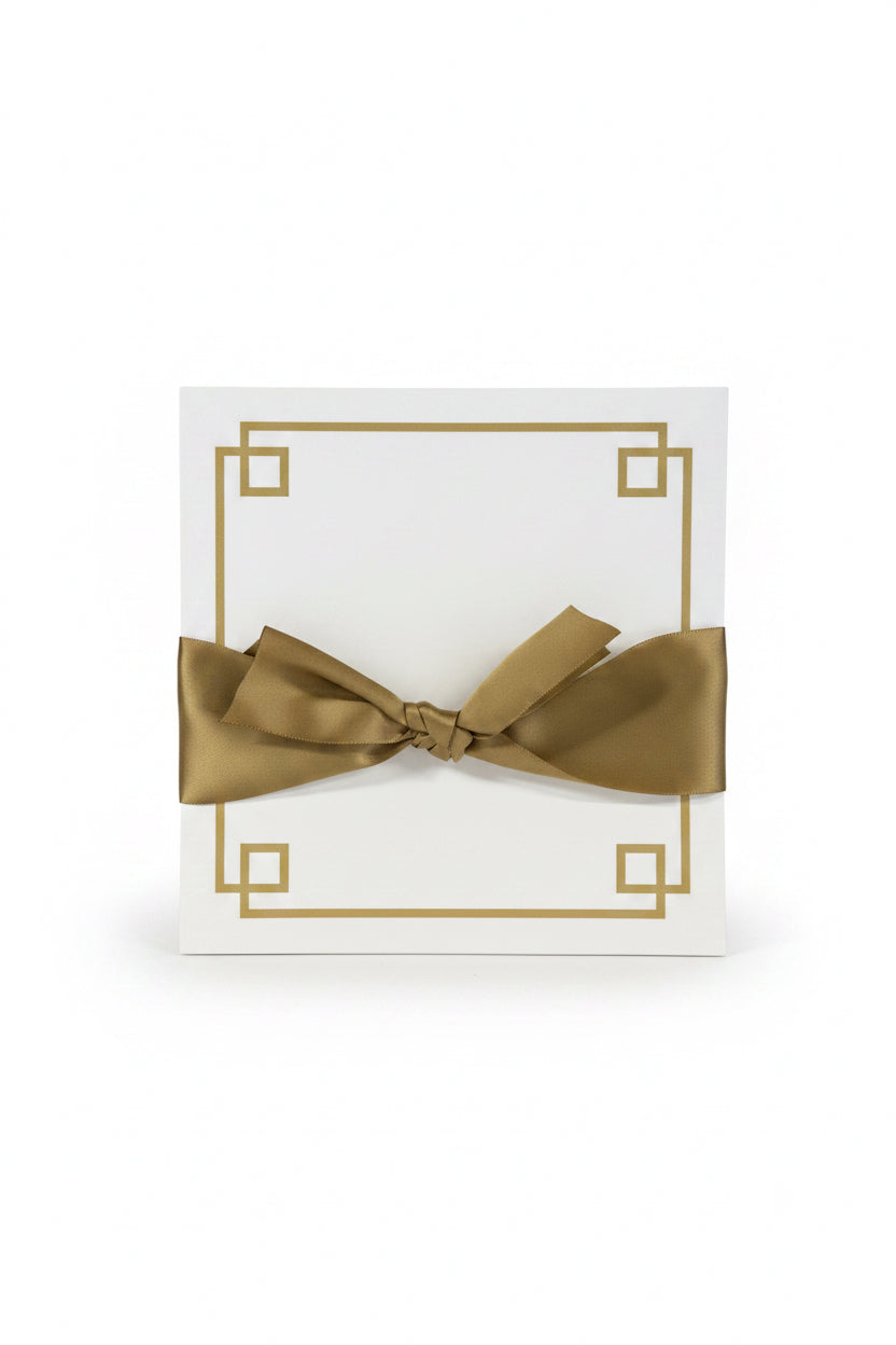Brown Bow Notepad