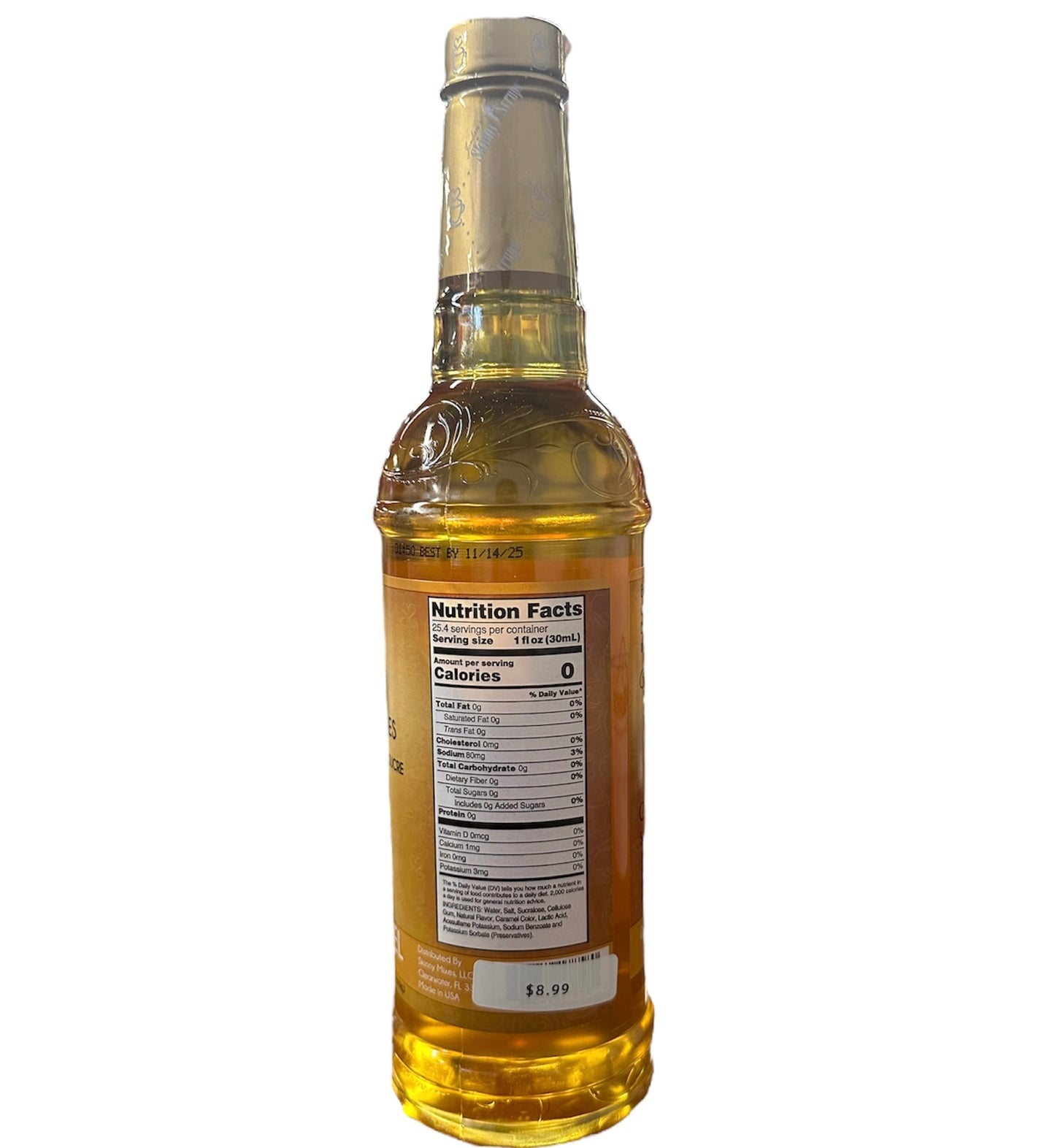 Skinny Mix Sugar Free Salted Caramel Syrup