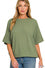 Light Olive Drop Sleeve Blouse