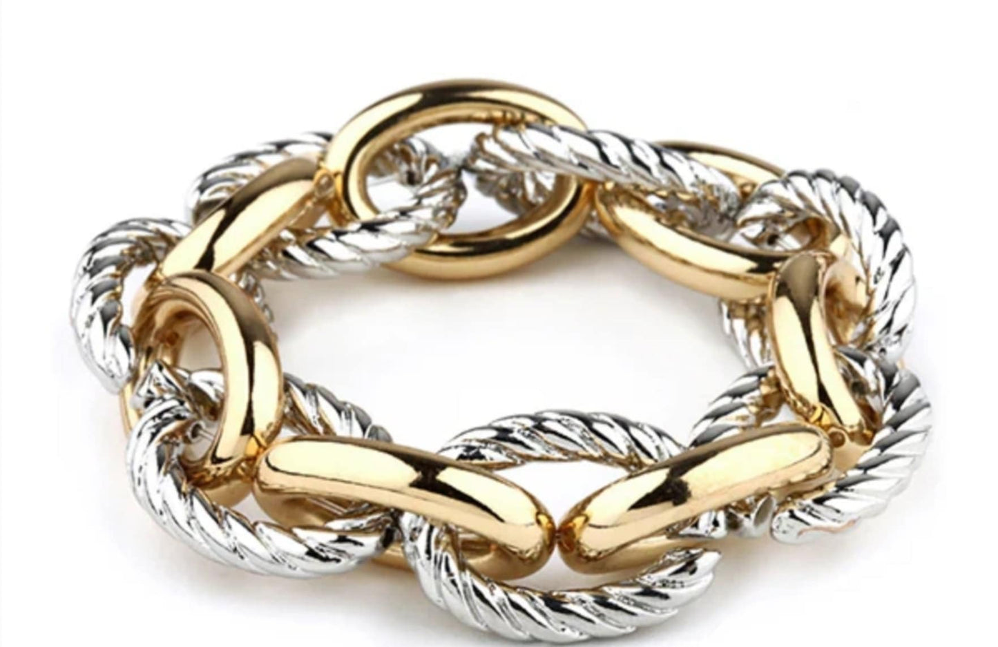 Gold/ Silver Chain Bracelet