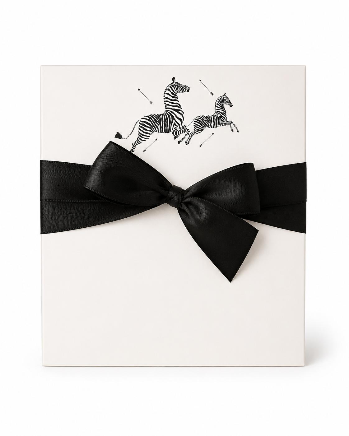 Black Thick Zebra Notepad