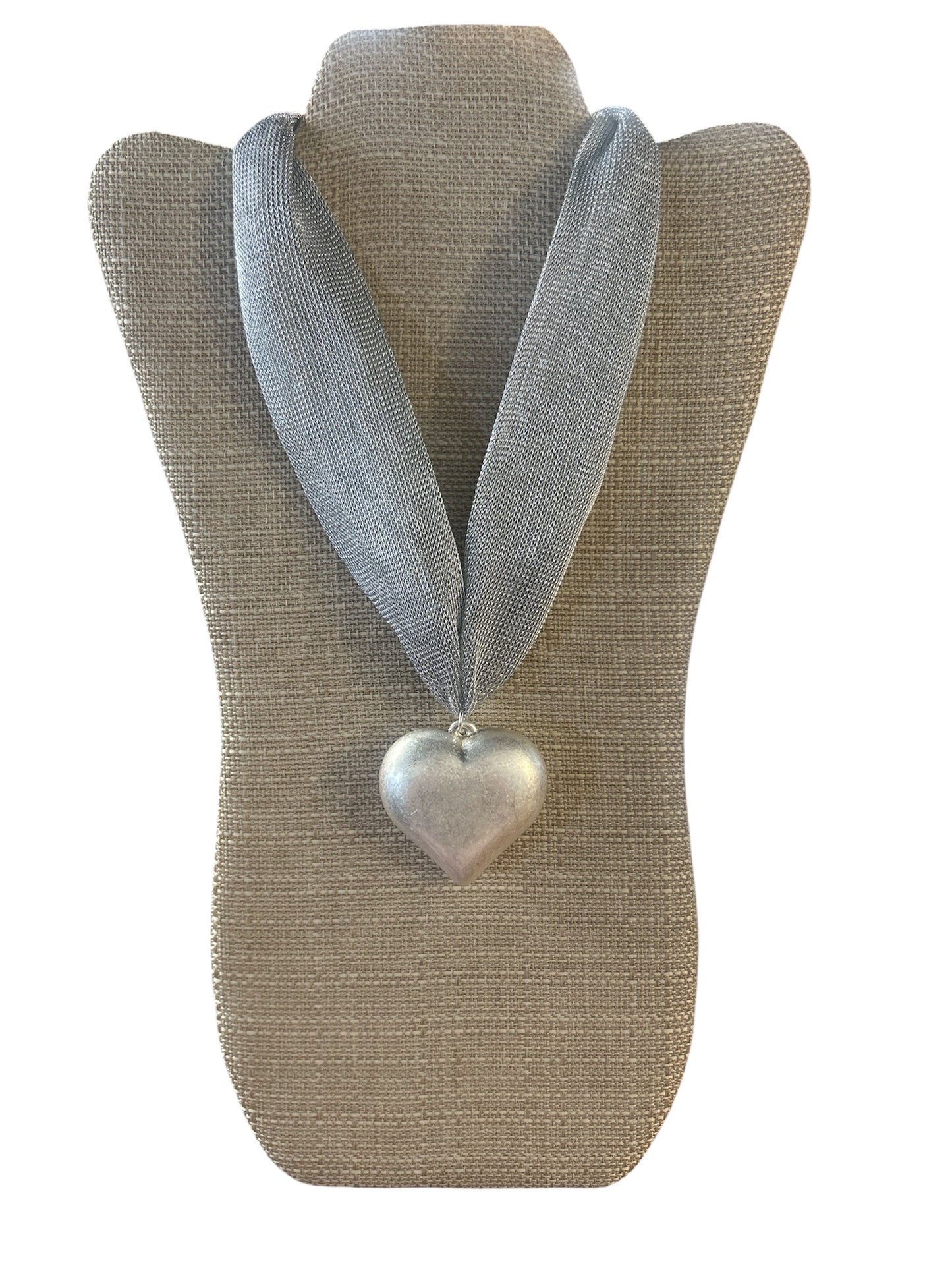Heart of Silver Necklace