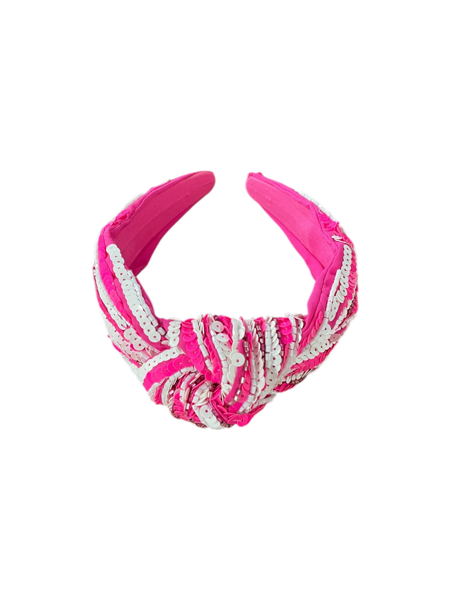 Pink/White Headband