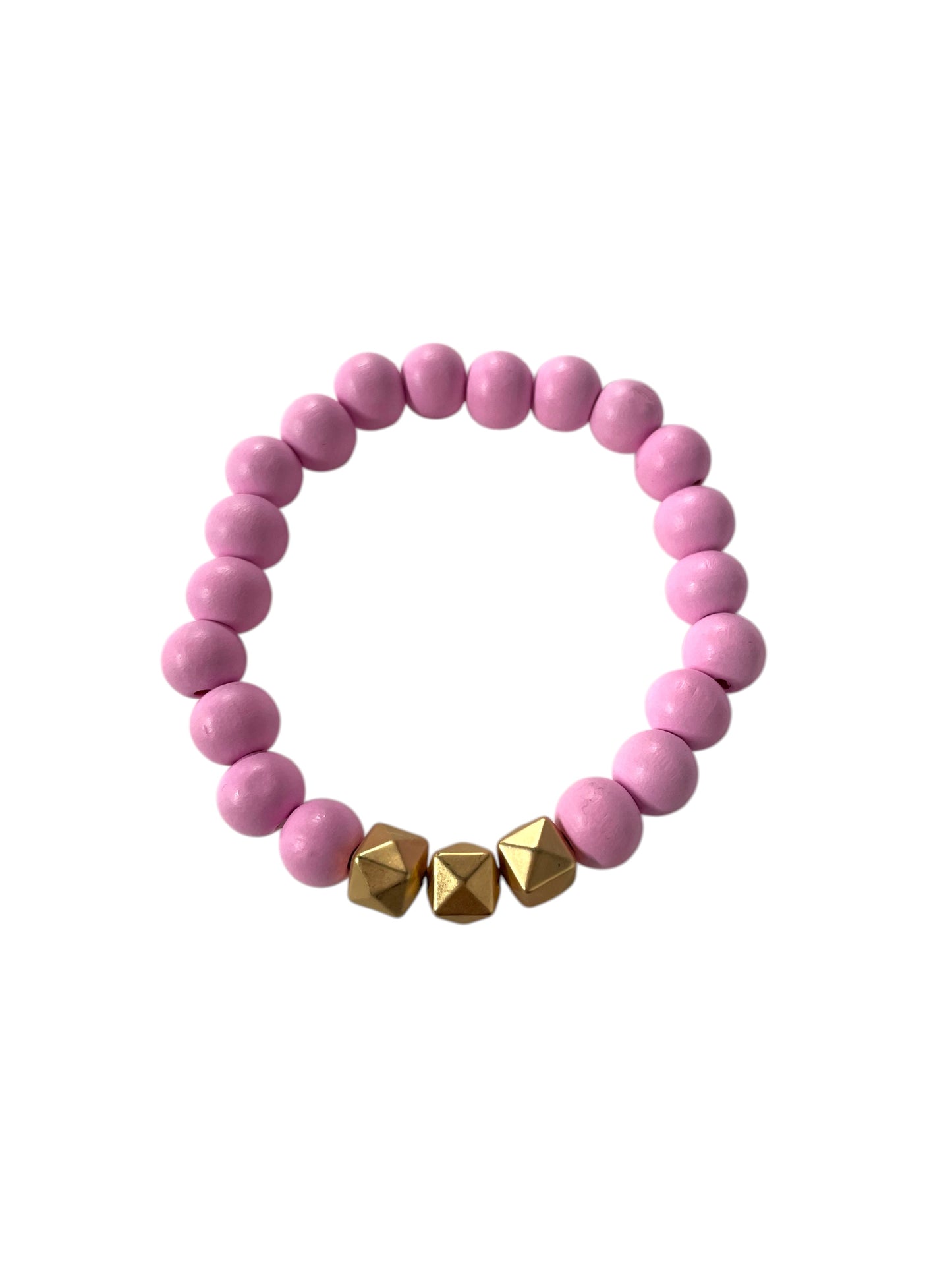Pink Clay Bracelet