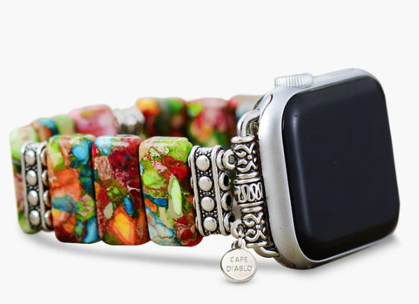 Chic Flower Stretch Apple Watch Strap