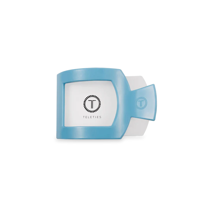 Summer Sky Small Flat Square Hair Clip