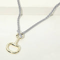 Horseshoe Toggle Necklace