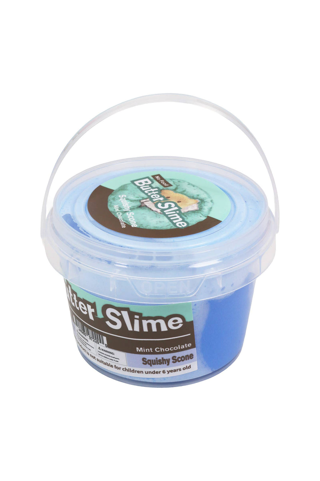 Scone Dessert Theme Multi-Tone Colorful Butter Slime Jar