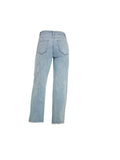 TC High Rise Ankle Straight Textured Jeans