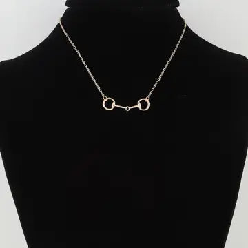 Interlocked Horseshoe Necklace