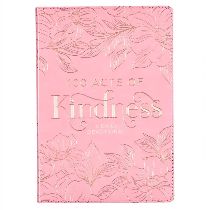 Devotional 100 Acts of Kindness Faux Leather