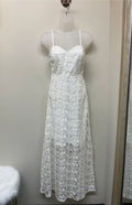 White Midi Dress