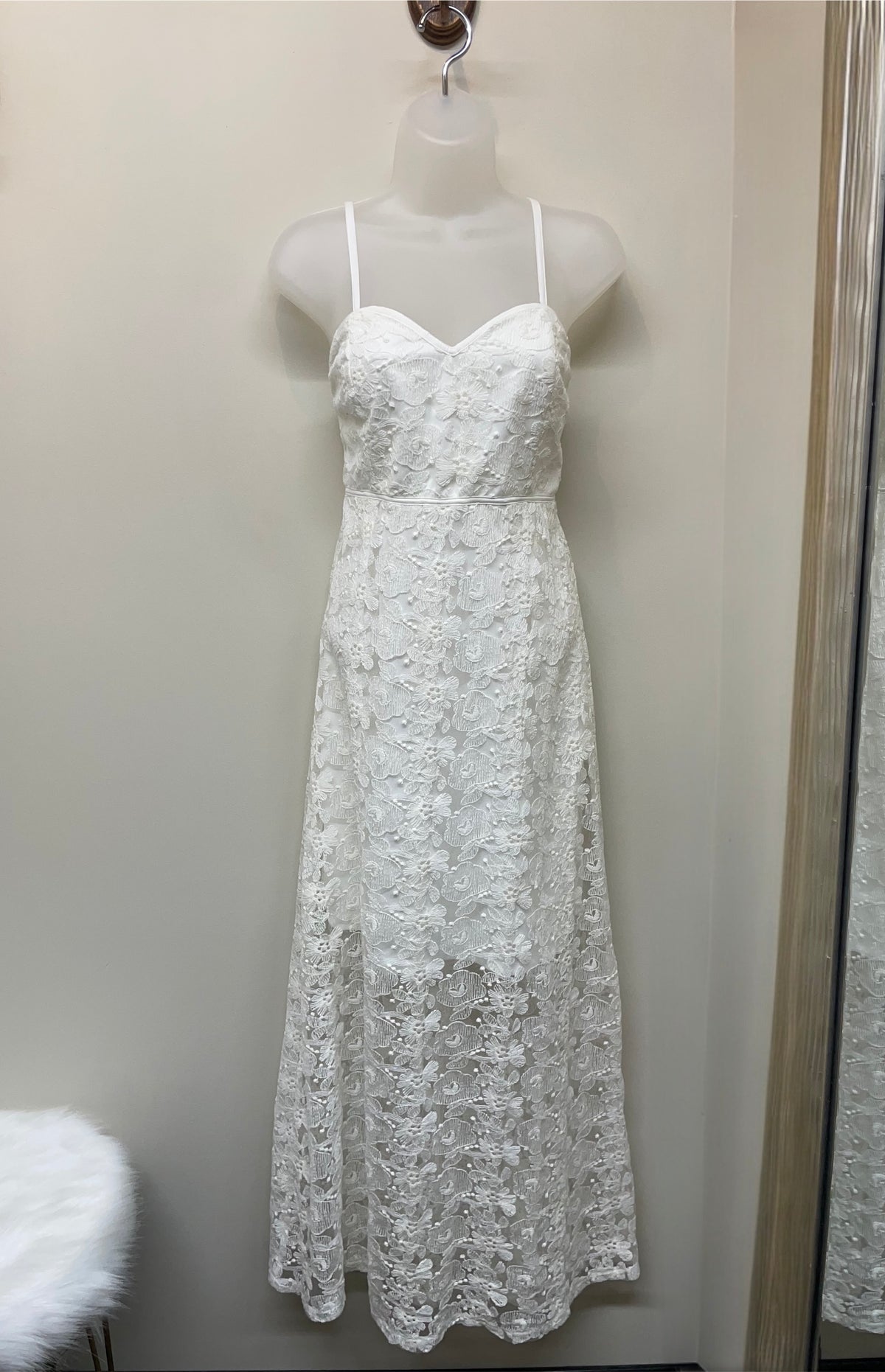 White Midi Dress