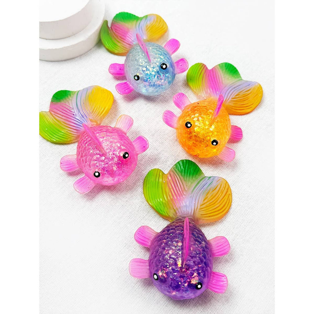 Gradient Color Maltose Gold Fish Squishy