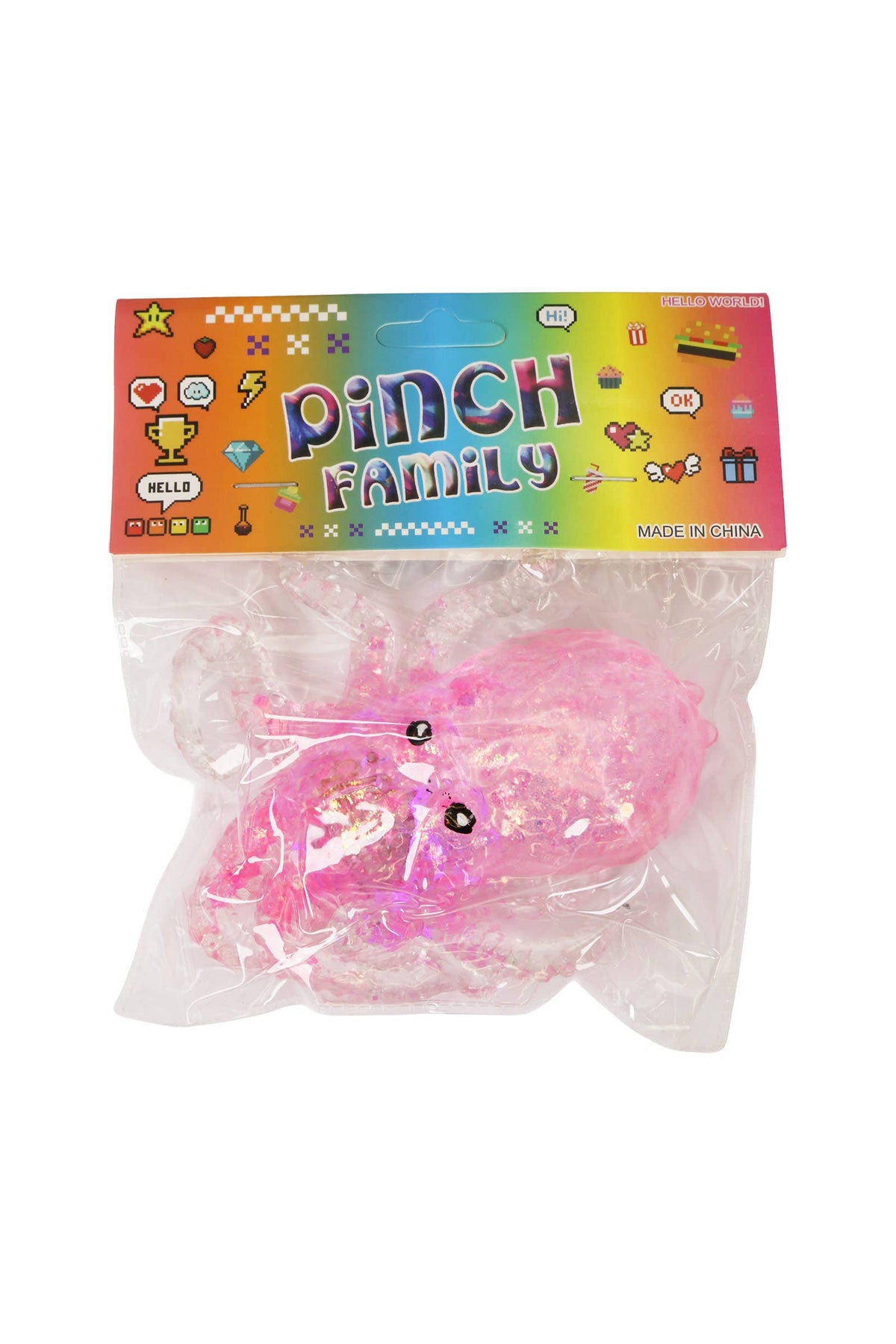 Octopus Glittery Squishy
