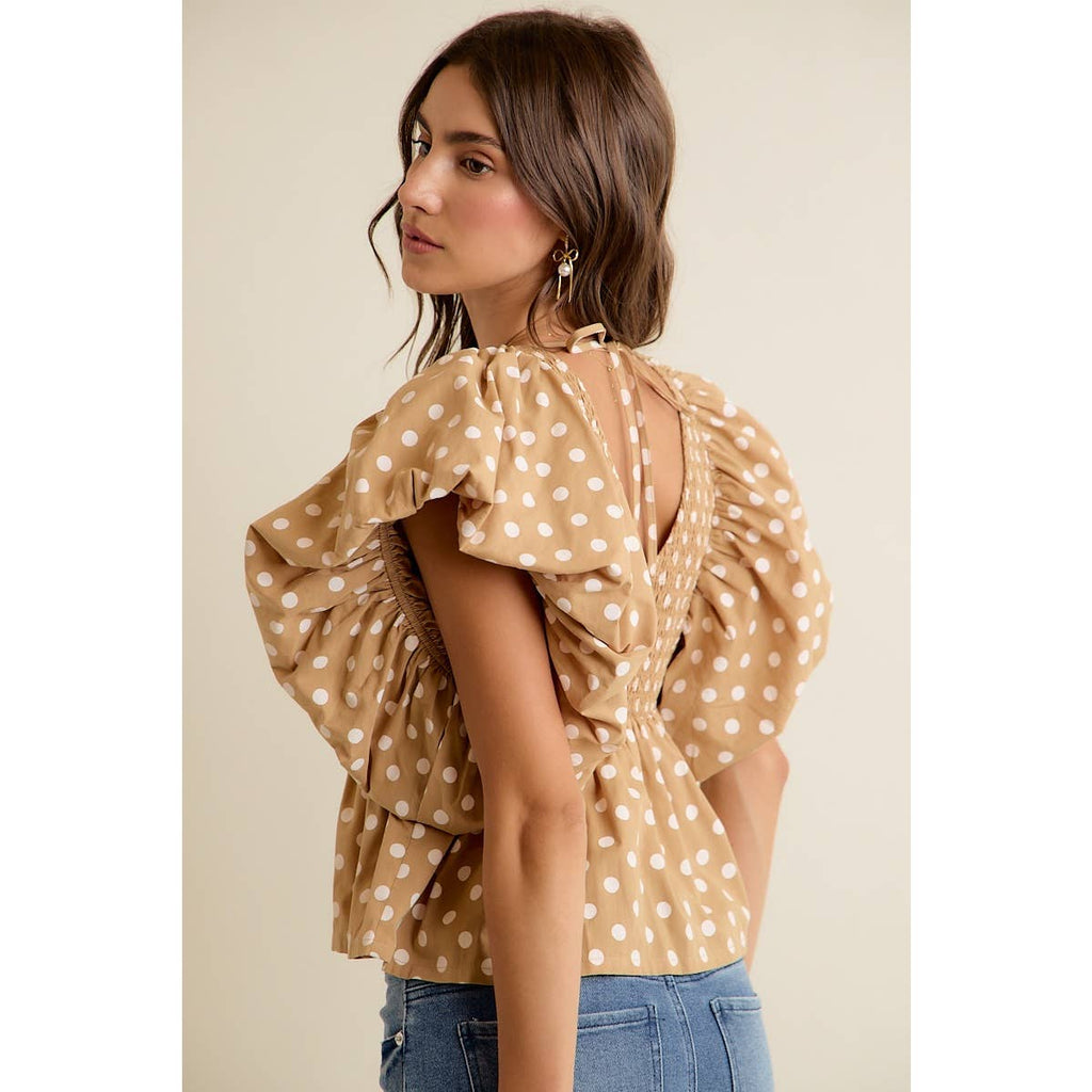 POLKA DOT TOP