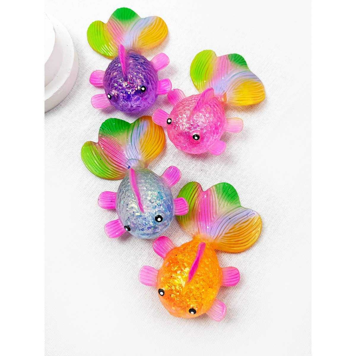 Gradient Color Maltose Gold Fish Squishy