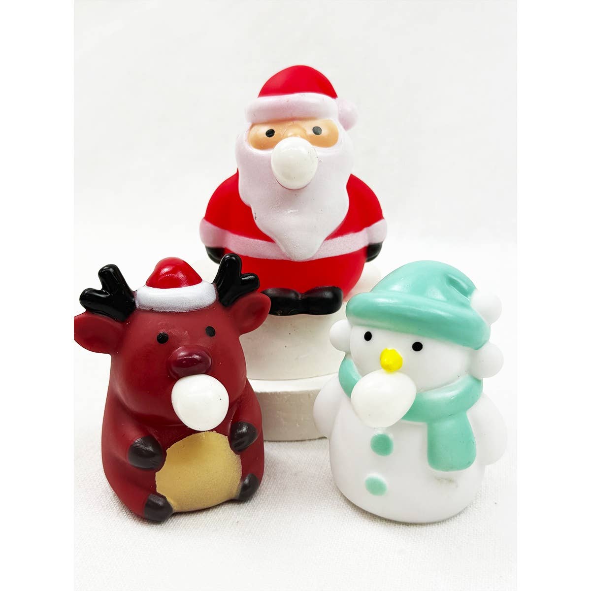 Blow Bubble Cute Christmas Character Squishy