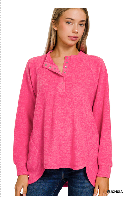 Fuchsia Oversized Sweater