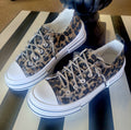 Tan Leopard Sneakers