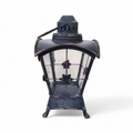 Metal & Glass Footed Lantern S