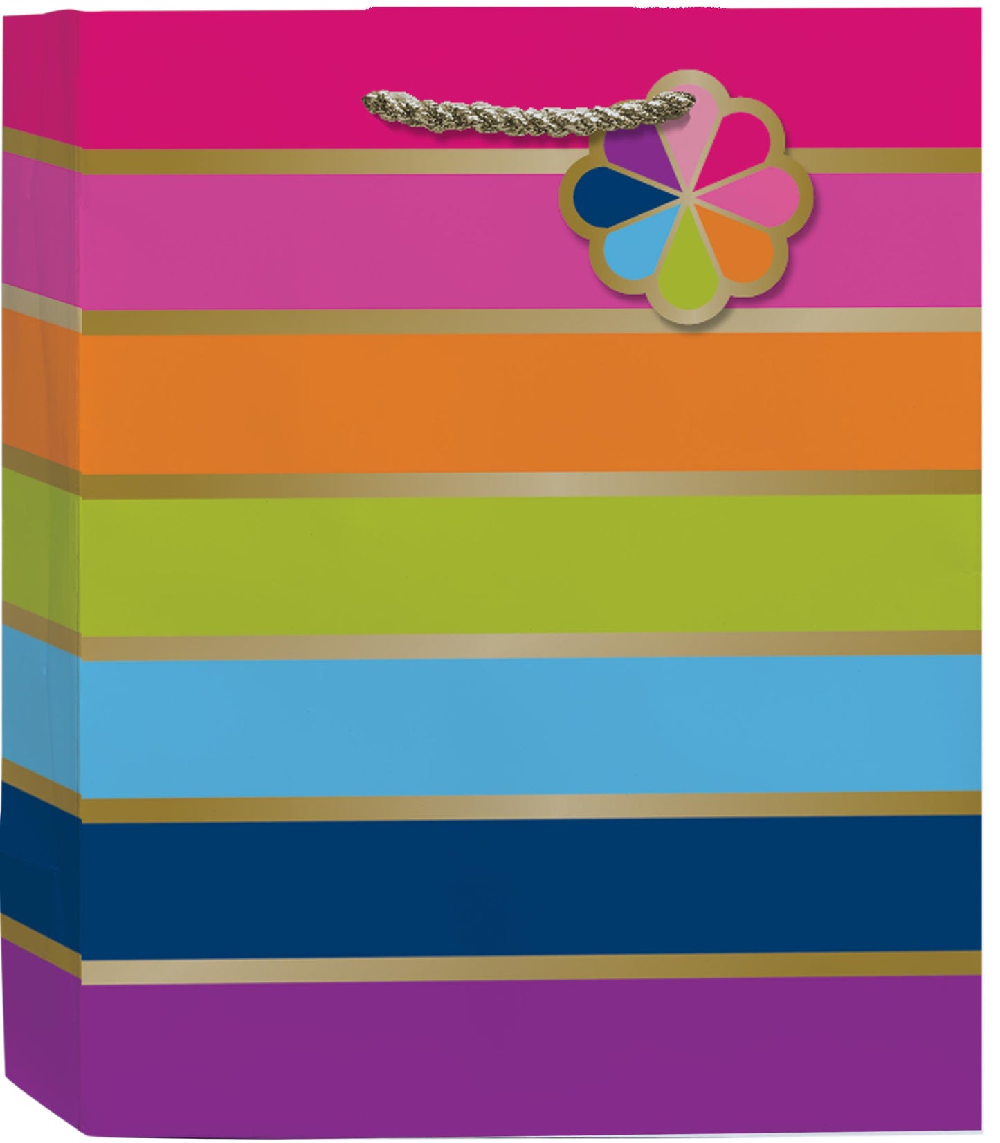 Razzle and Dazzle Pinwheels Medium Tote Bag