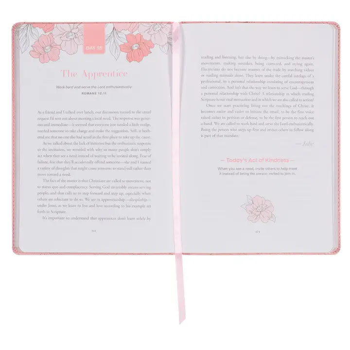 Devotional 100 Acts of Kindness Faux Leather