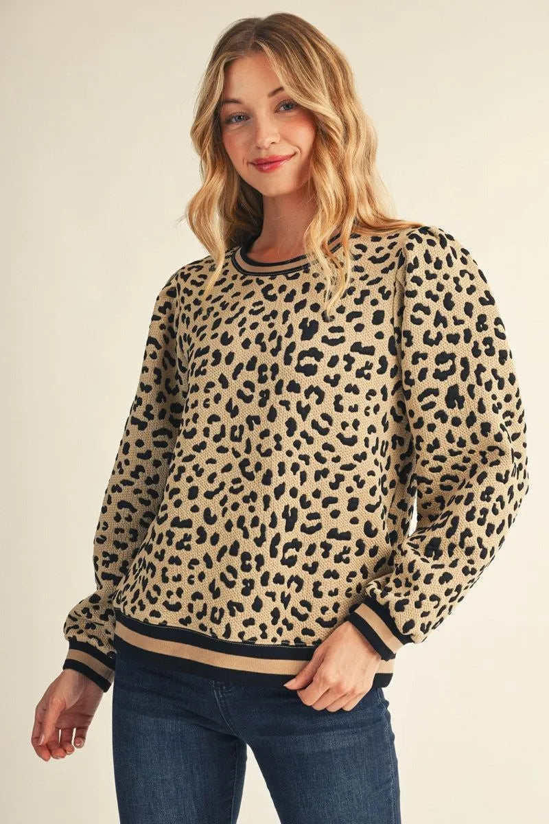 Leopard Long Sleeve Top