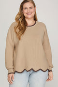 PS-Mocha W/Brown Trim