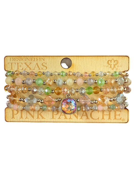 Multi-Color Beaded Bracelet