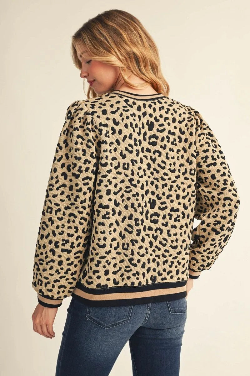 Leopard Long Sleeve Top