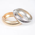 Wide Metal Bangle