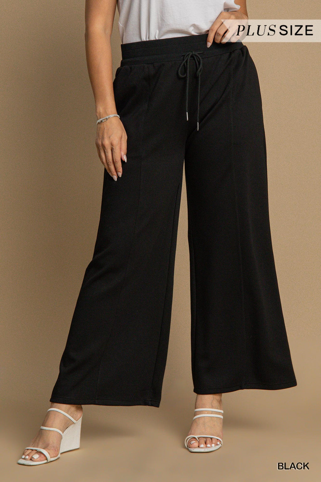 PS-Luxeknit Wide Leg Lounge Pants