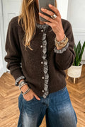 Brown Sweater Cardigan