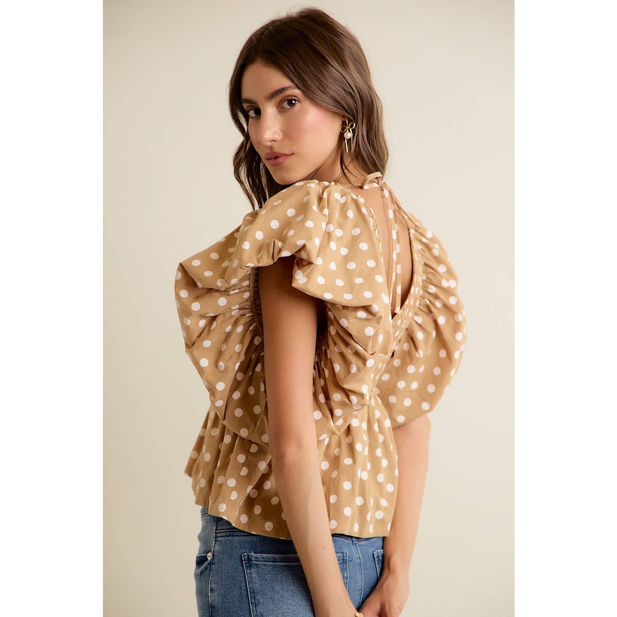 POLKA DOT TOP