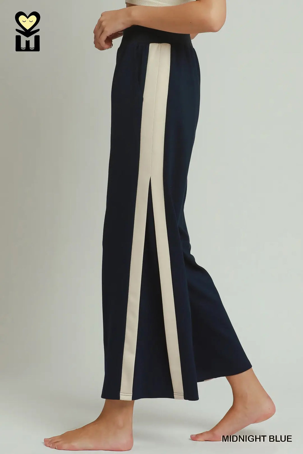 Colorblock Side Stripe Pants and Raglan Top