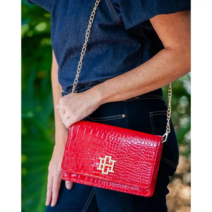 Red Clutch/Crossbody