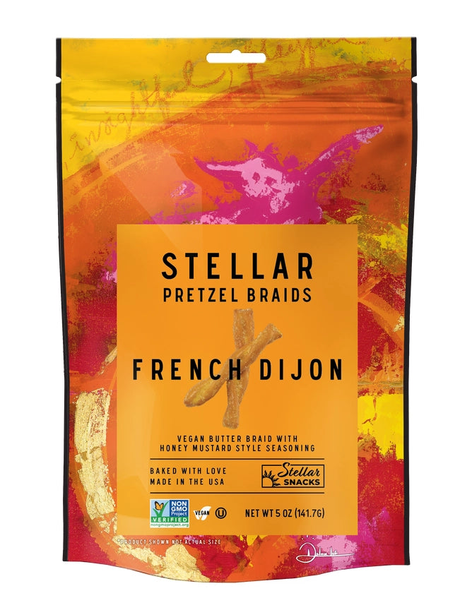 French Dijon Stellar Pretzels 5 oz