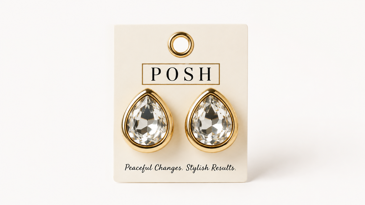 Bold Diamond Earrings