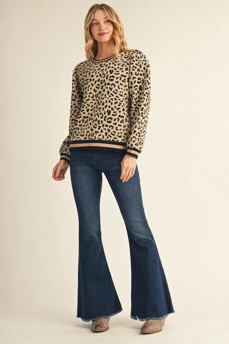Leopard Long Sleeve Top