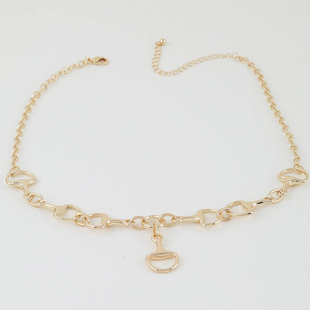 Polished Mariner Chain Drop Necklace