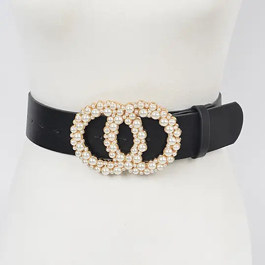 Pearl Double O Ring Belt