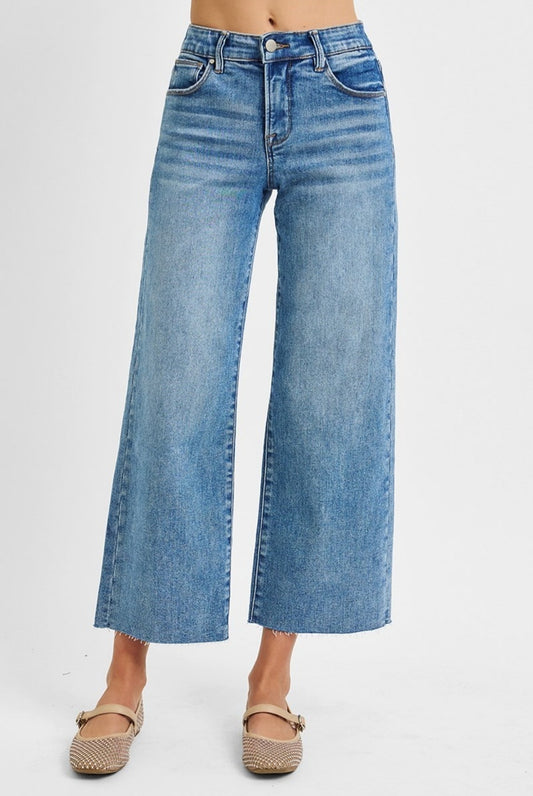 Risen Tummy Control MR Crop Jean