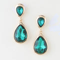 Classic Teardrop Duo Drop Earrings