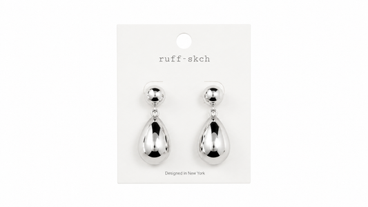 Silver Drop Earrings