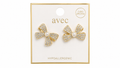 Dazzling Bow Earrings