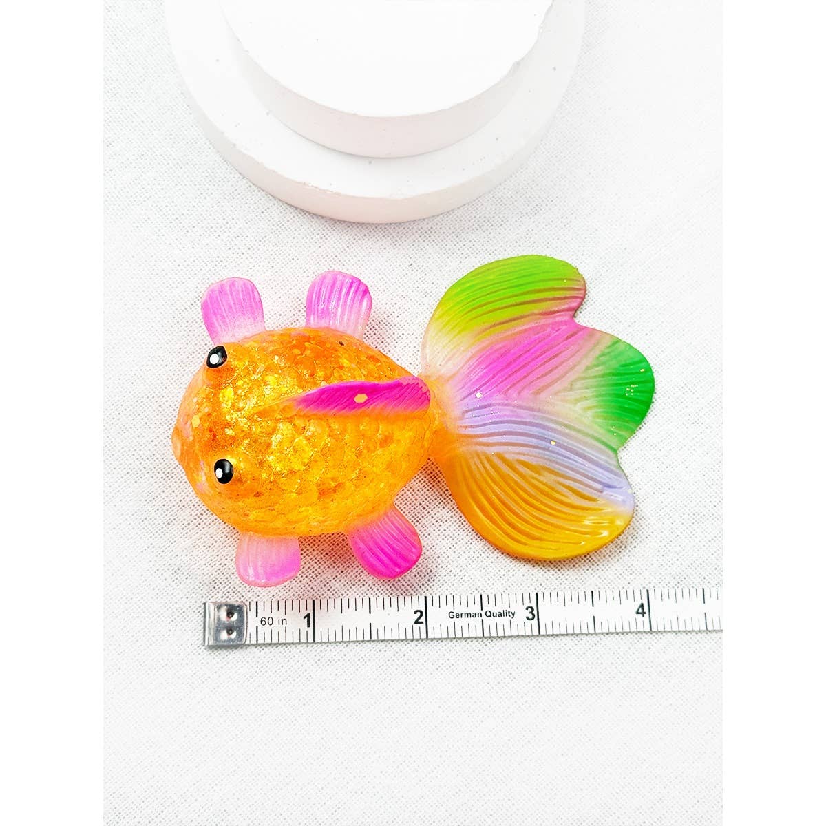 Gradient Color Maltose Gold Fish Squishy